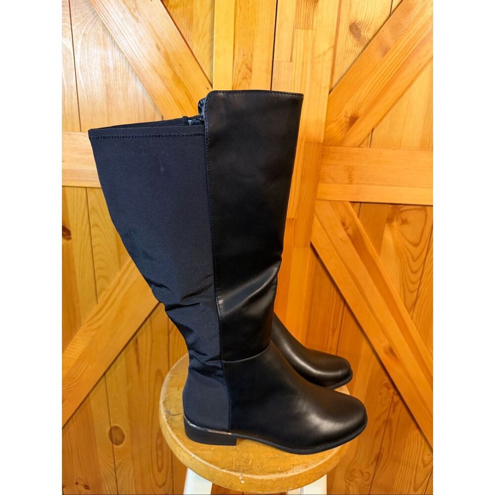 Lane Bryant Black Heeled Boots